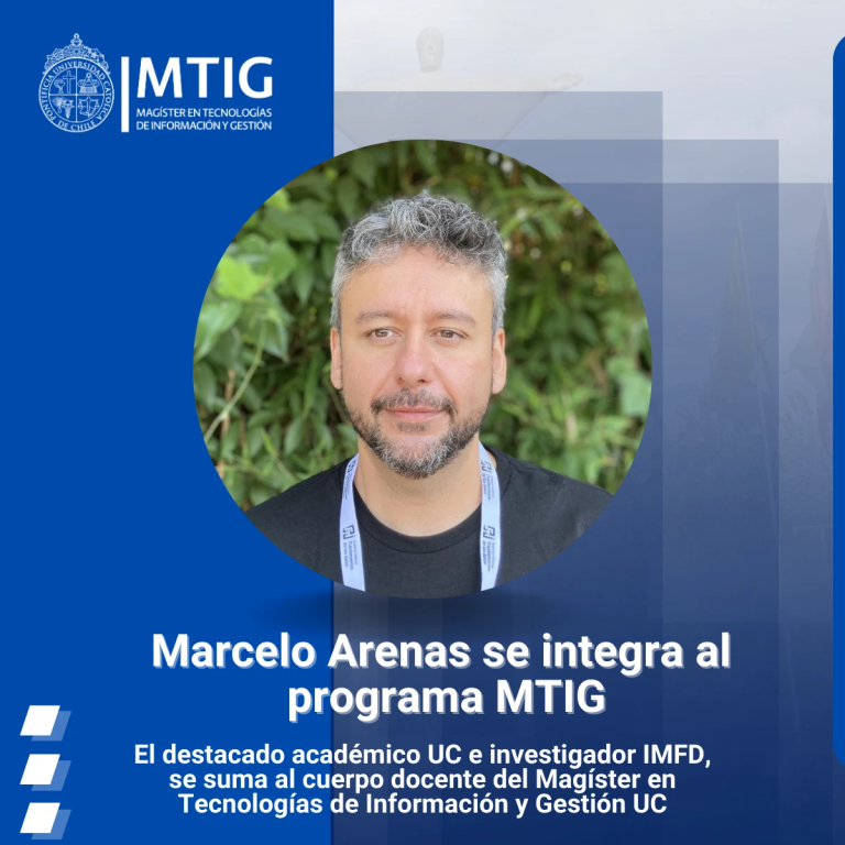 Marcelo Arenas se integra al programa MTIG